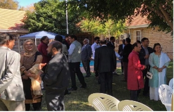 Community interaction on 17.6.2018 at India House, Gaborone